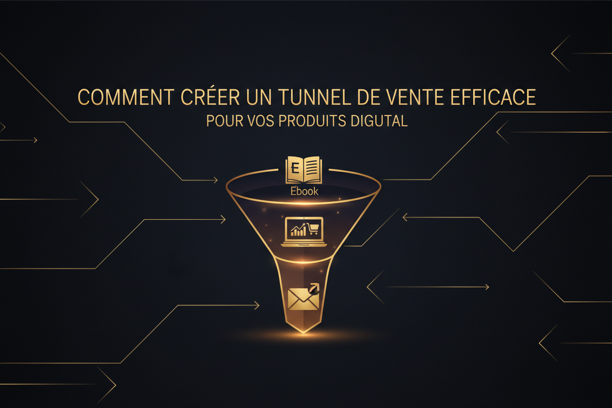 Comment créer un tunnel de vente efficace pour vos produits digitaux