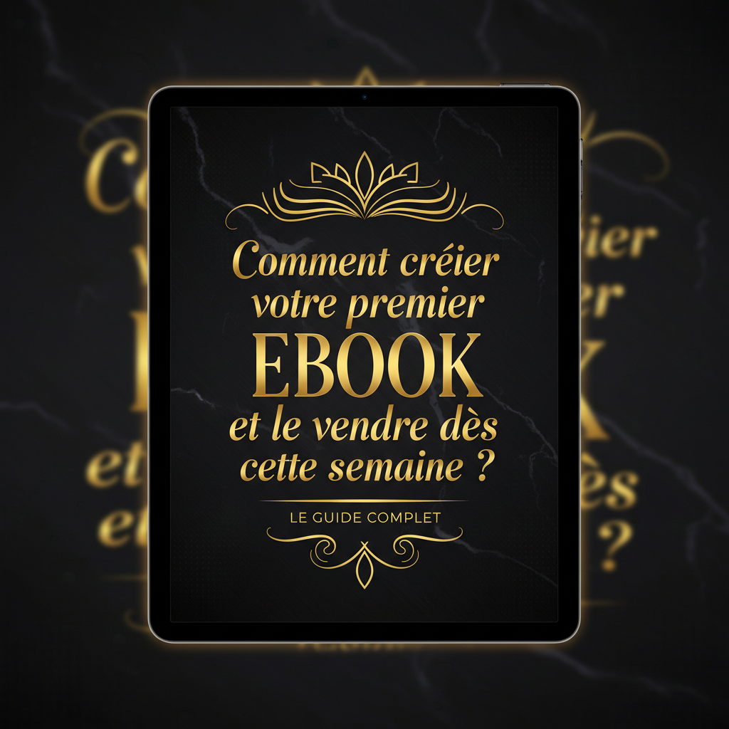 Comment créer votre premier EBOOK et le vendre dès cette semaine ?