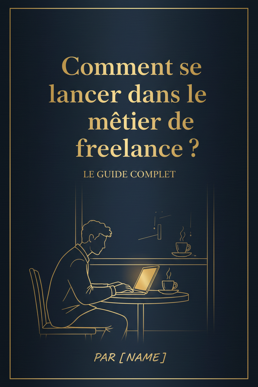 Comment se lancer dans le métier de freelance - Couverture ebook
