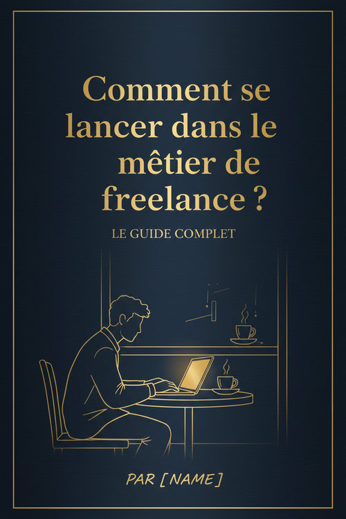 Comment se lancer dans le métier de freelance - Couverture ebook