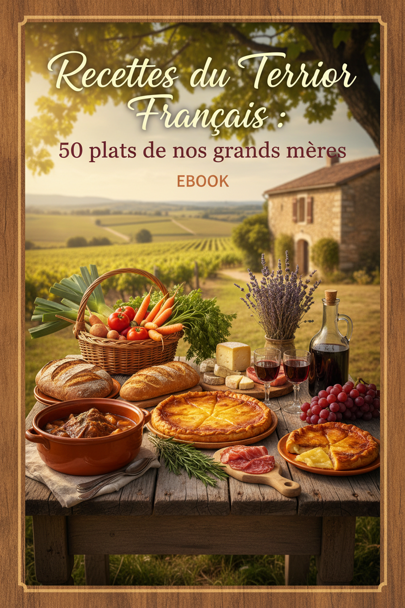Recettes du Terroir Français - couverture ebook