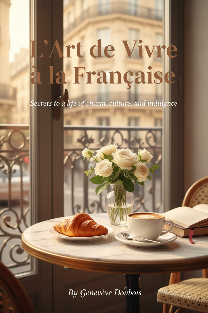 Couverture ebook L'Art de Vivre à la Française