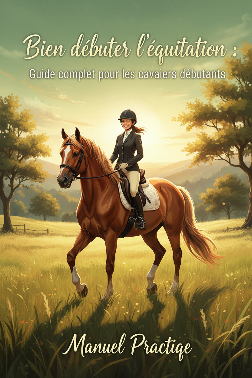 Bien débuter l'équitation - couverture ebook