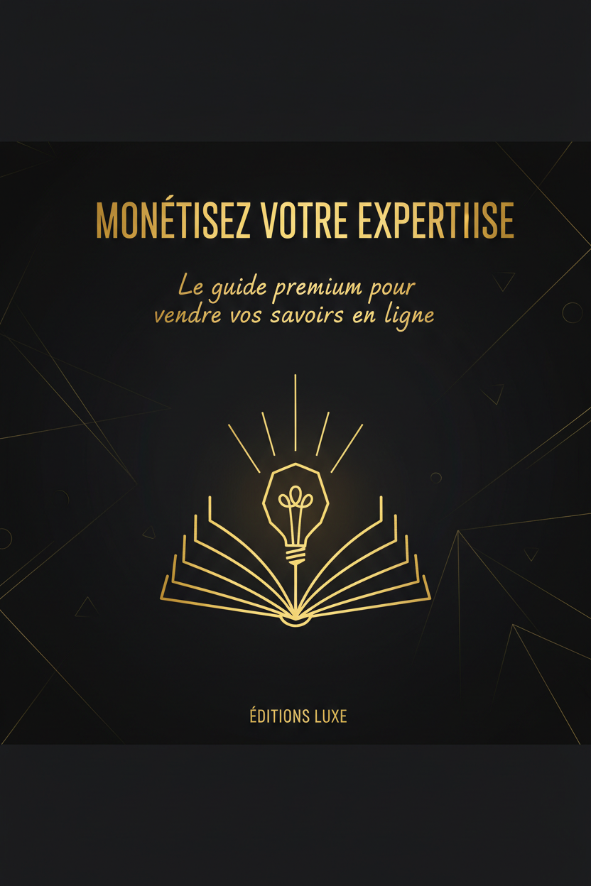 Monétisez votre Expertise